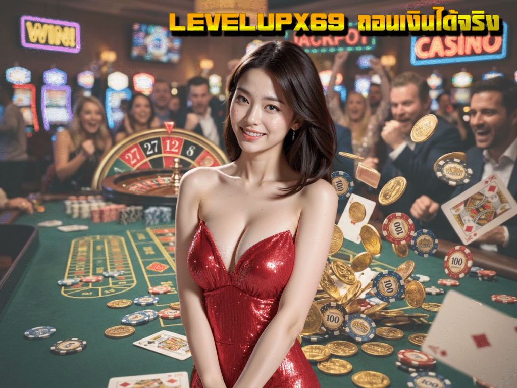 รีวิวเจาะลึก LEVELUPX69 ถอนเงินได้จริง สล็อตออนไลน์แตกหนักที่นักปั่นห้ามพลาด!